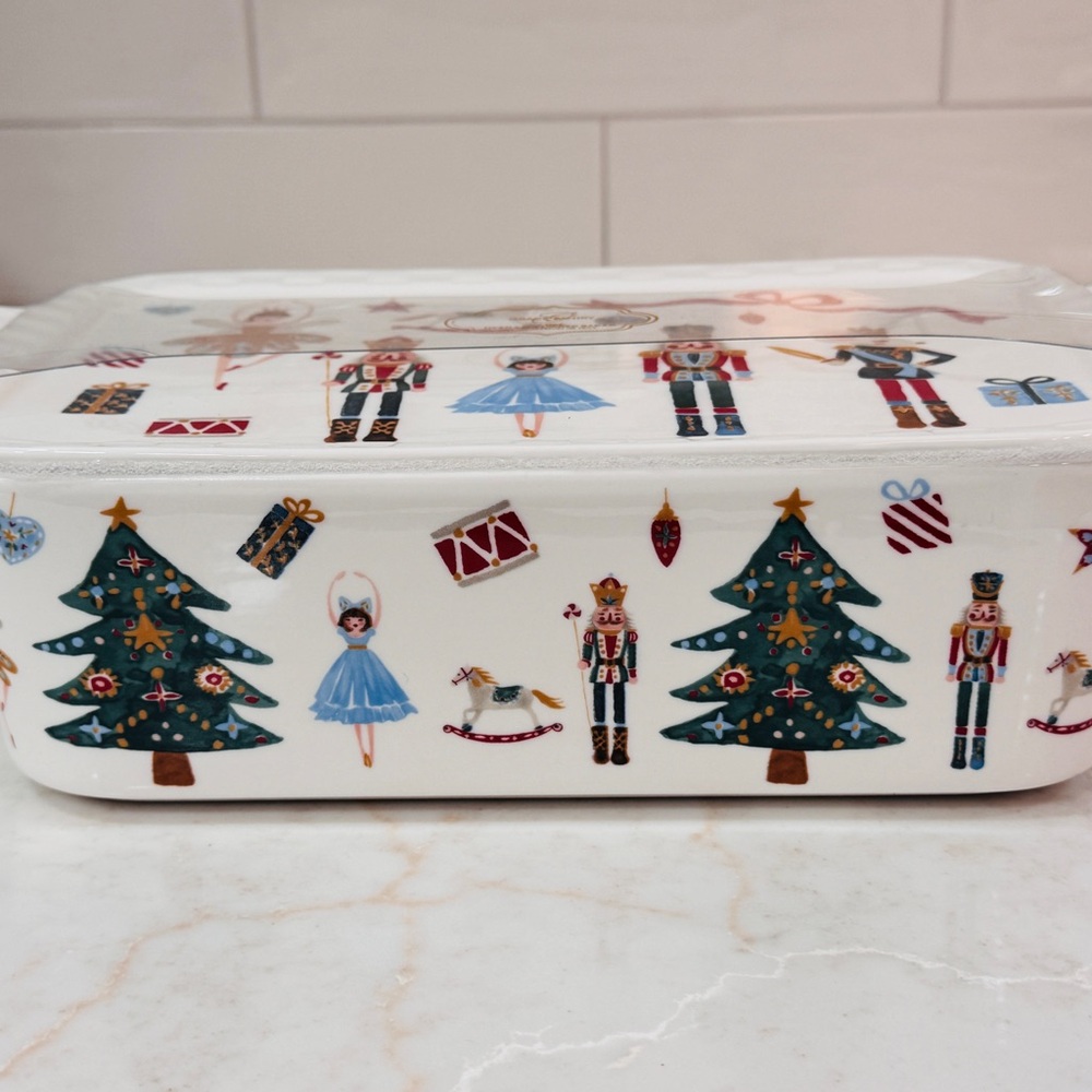 Festive Nutcracker Themed Serving Dish - Picture 3 of 8